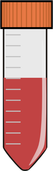 Blood Clipart Blood Sample - Blood Sample Clip Art (324x597)