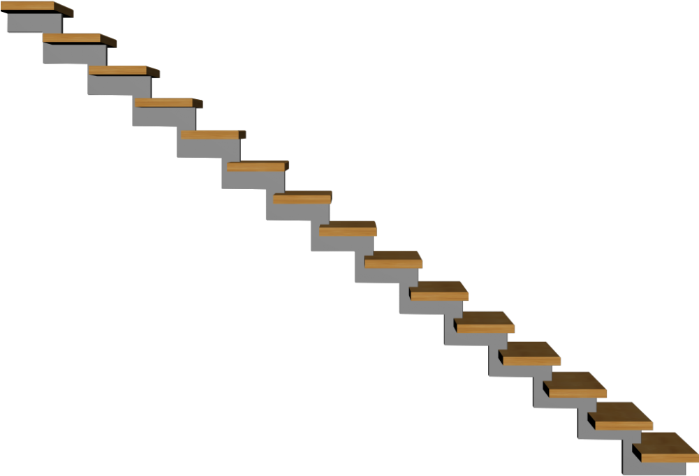 Staircase Clipart - Stairs (1000x1000)