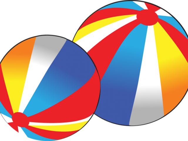 Beach Balls Clipart - Beach Balls Clip Art (640x480)