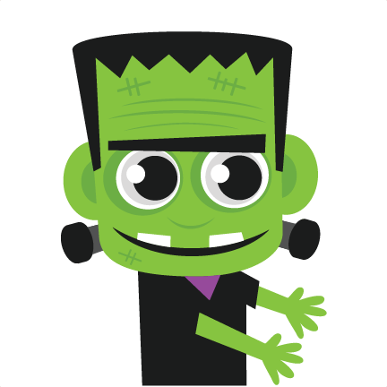 Frankenstein Svg Scrapbook Cut File Cute Clipart Files - Frankenstein (432x432)