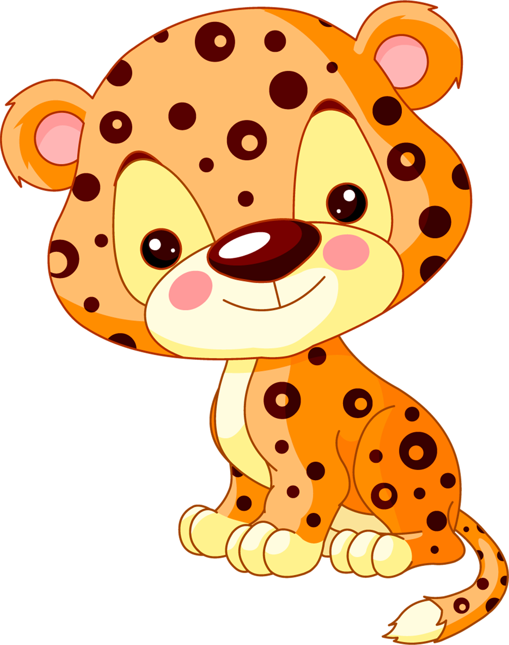 Jaguar Leopard Cheetah Cartoon Clip Art - Cartoon Jaguar (1008x1276)