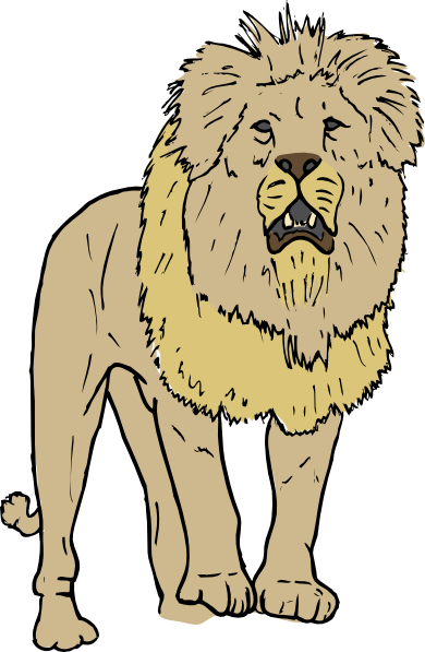 Jaguar Clipart Carnivorous Animal - Poem A Lions Roar (390x597)