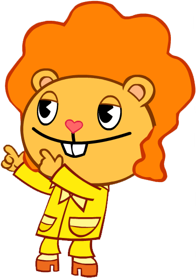 New Style - Happy Tree Friends Disco Bear (400x598)