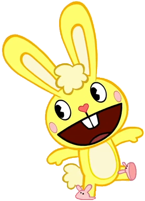Happy Cuddles - Cuddles Happy Tree Friends (297x411)