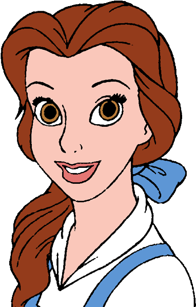 Belle Clip Art - Beauty And The Beast Belle (400x599)