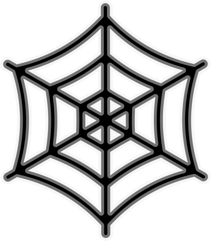 Spider Web Icon - Spider Web Drawing (1024x1024)