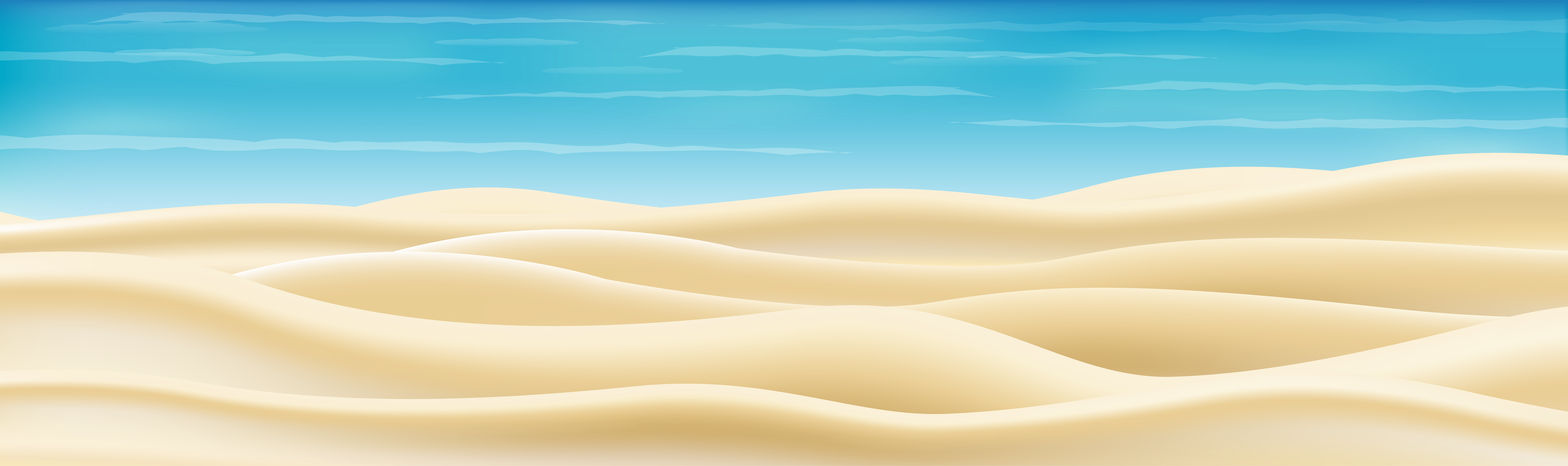 Sea Ground Transparent Png Clip Art Image - Sand Clipart Transparent (8000x2375)