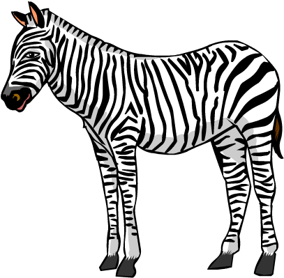 You're Going To Investigate Pushing And Pulling - Zebra (443x435)