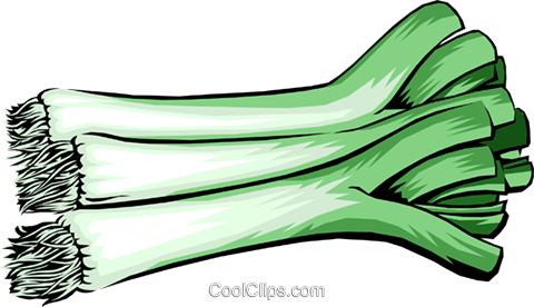 Leek Clipart - Leeks Illustration Png (480x276)