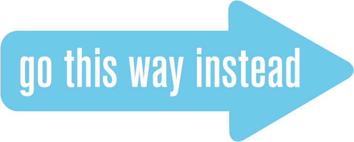 Detour Sign, Go This Way Instead - Towergate Partnership (864x296)