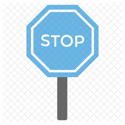 Hand, Label, Scanner, Sign, Stop Icon - Stop Fake News (512x512)