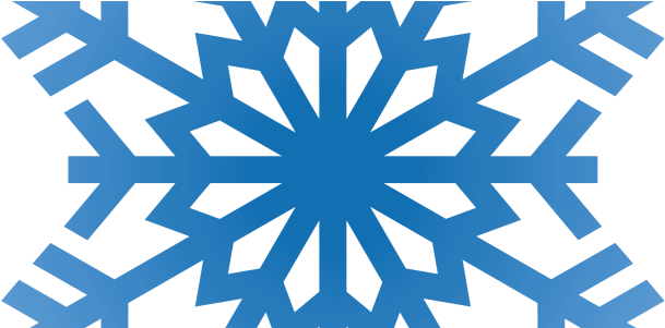 Snowflake Clipart Clear Background - Snowflake With No Background (700x300)