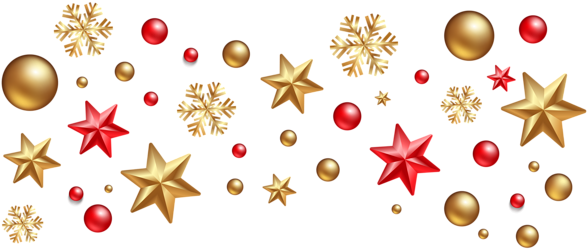 Christmas Decorations Png Clipart Image - Christmas Decoration (600x252)
