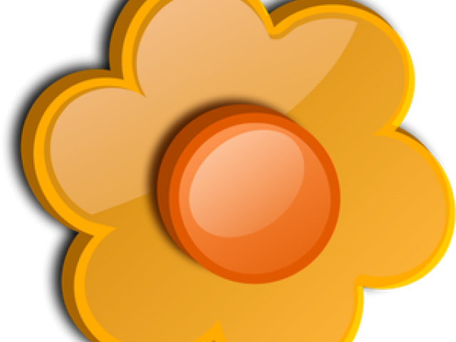 Orange Flower Clipart 4 Flower - Flower (640x480)