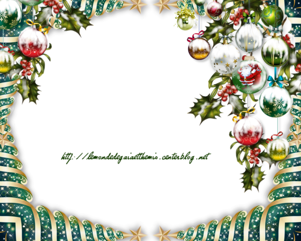 Hiver Noel Fond - Christmas Ornament (600x480)