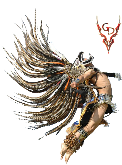 Aztec Warrior By Galdavar On Deviantart - Pinturas De Jesus Helguera (500x625)