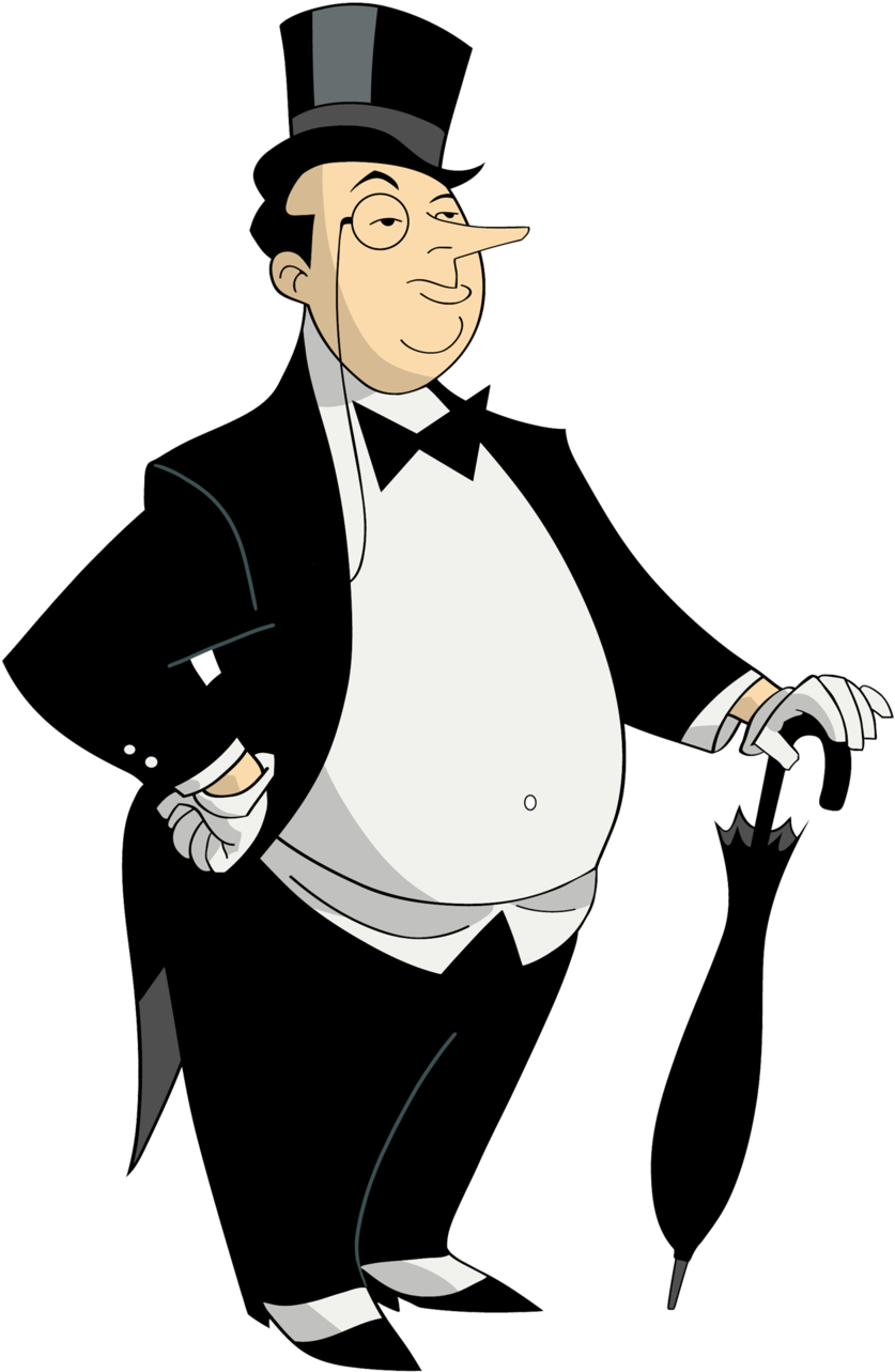 The Penguin By Dawidarte On Deviantart - New Batman Adventures Penguin (1024x1655)