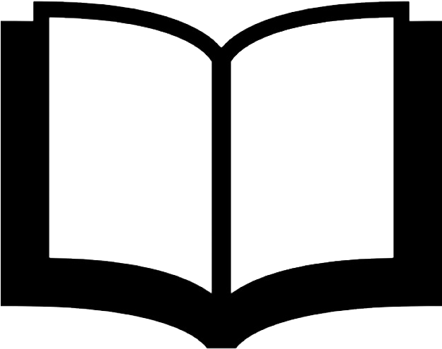 Open Book Icon - Icono Libro (626x626)
