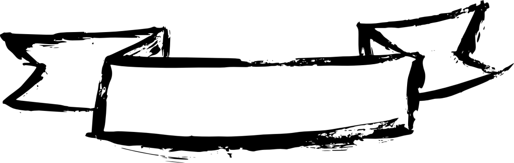 6 Grunge Ribbon Banner Png Transparent Onlygfxcom - Black Transparent Ribbon Png (1024x325)