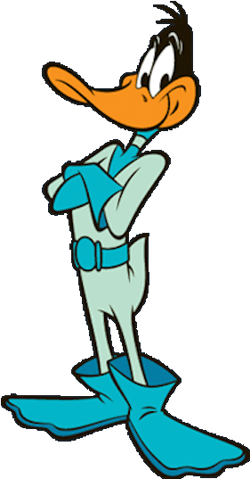 Cartoon Network Clipart Duck Dodgers - Imagenes De Duck Dodgers (288x552)