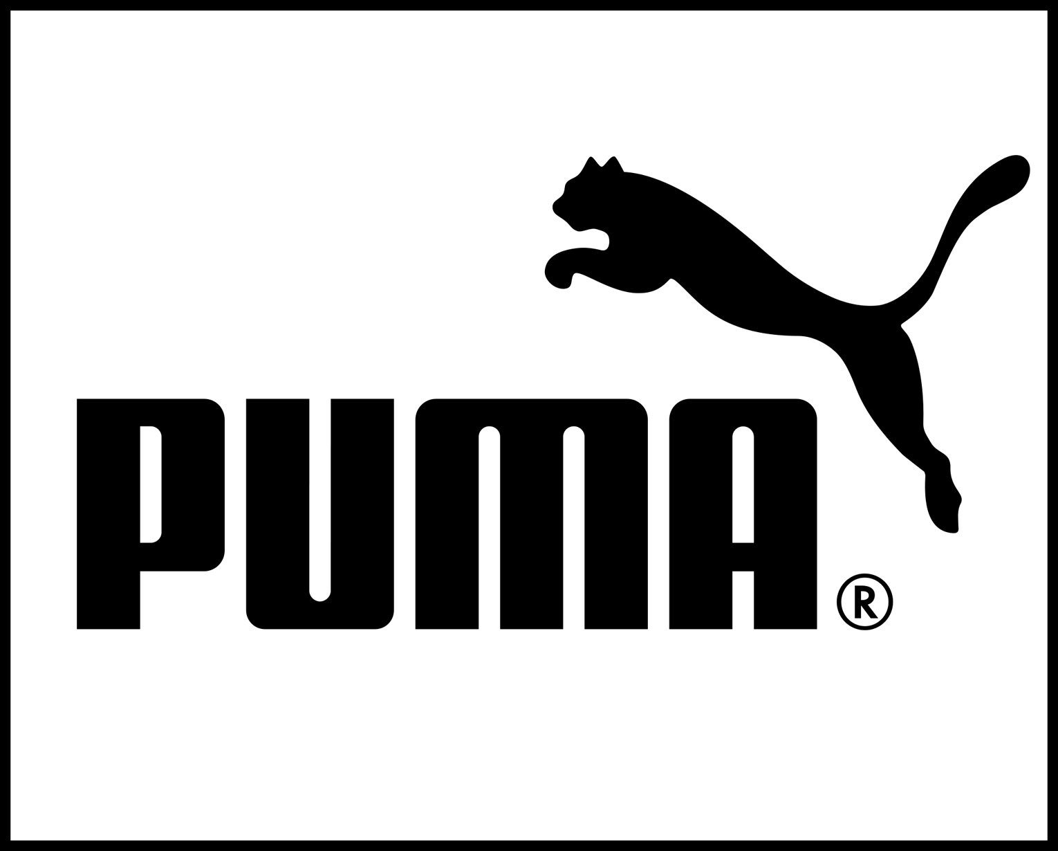 Shoes Clipart Shoes Clipart Transparent Background - Puma Logo Png White (1530x1230)