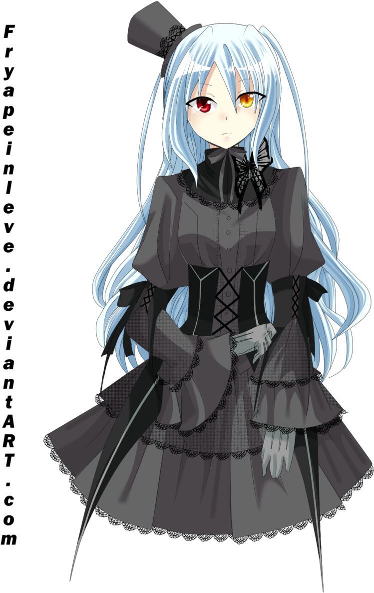 Pin Anime Goth Dress Hawaii Dermatology - Anime (900x1242)