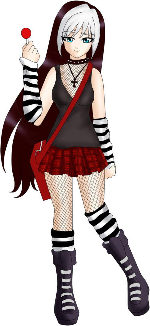 Gothic Girl / Art Trade By Mkpropus - Chuunibyou Love And Other Delusions Characters (675x1185)