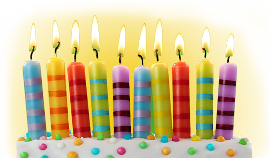 Birthday Candel - Christliche Geschenke: Geburtstagskarte »geburtstagstorte« (549x322)