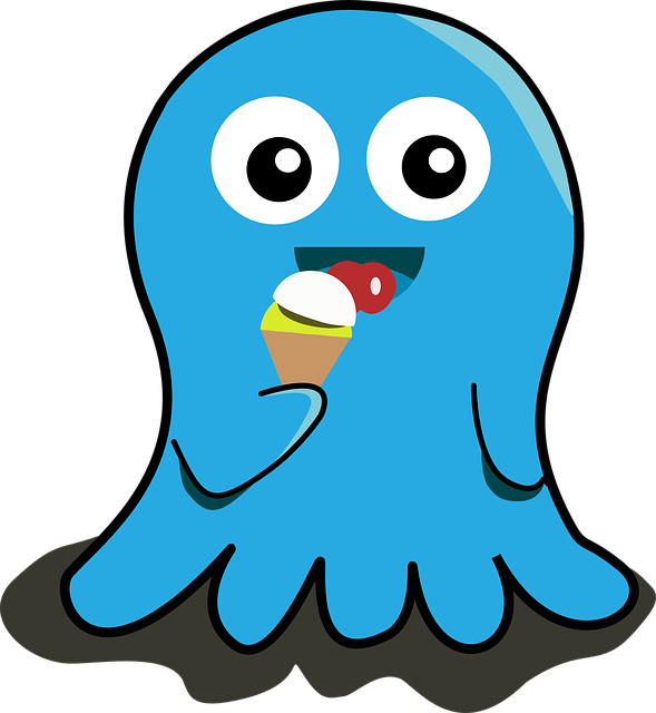Thing Clipart Blue Thing - Cute Avatar (589x640)