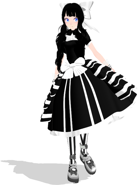 [300 Watchers Gift] Gothitelle Gijinka - Illustration (612x720)