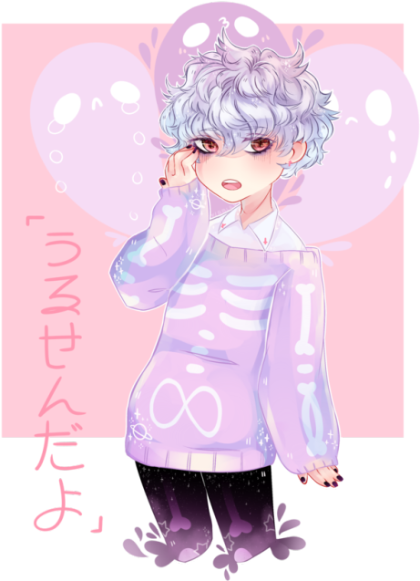 Pastel Goth Salt - Pastel Goth Aesthetic Moodboard (500x655)