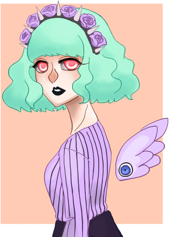 Pastel Goth Doodle By Arizonasorksx - Cartoon (781x1022)
