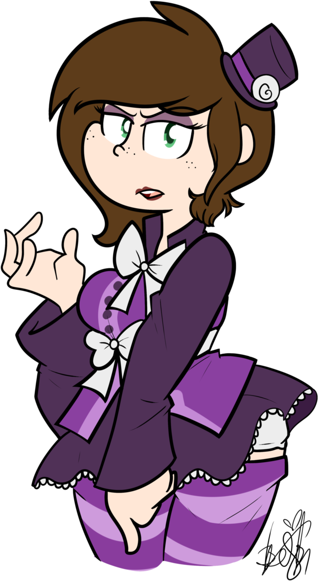 Hunie Goth Fish By Befishproductions - Cartoon (671x1189)