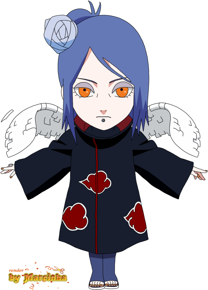 Chibi Konan By Marcinha20 - Konan Chibi (755x1057)