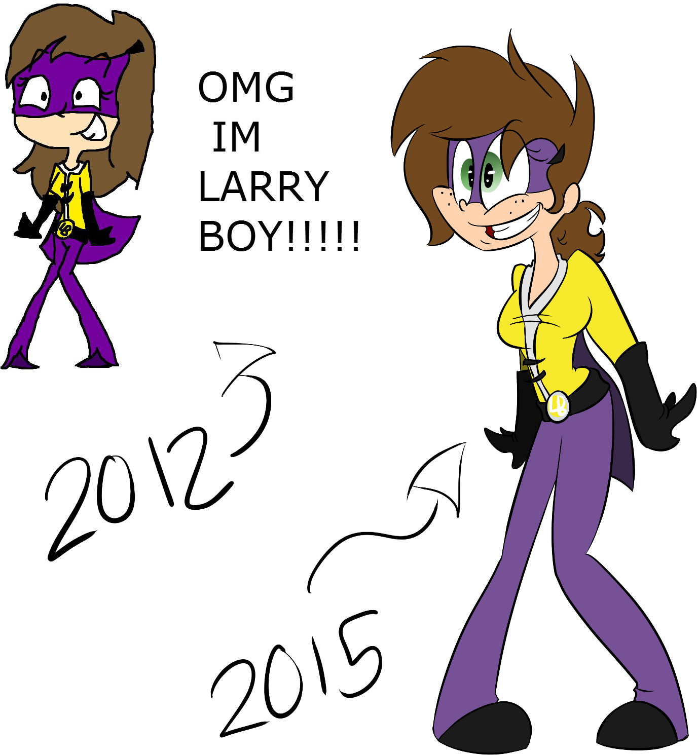Im Larryboy Redraw By Befishproductions On Deviantart - Deviantart Larryboy (1500x1500)