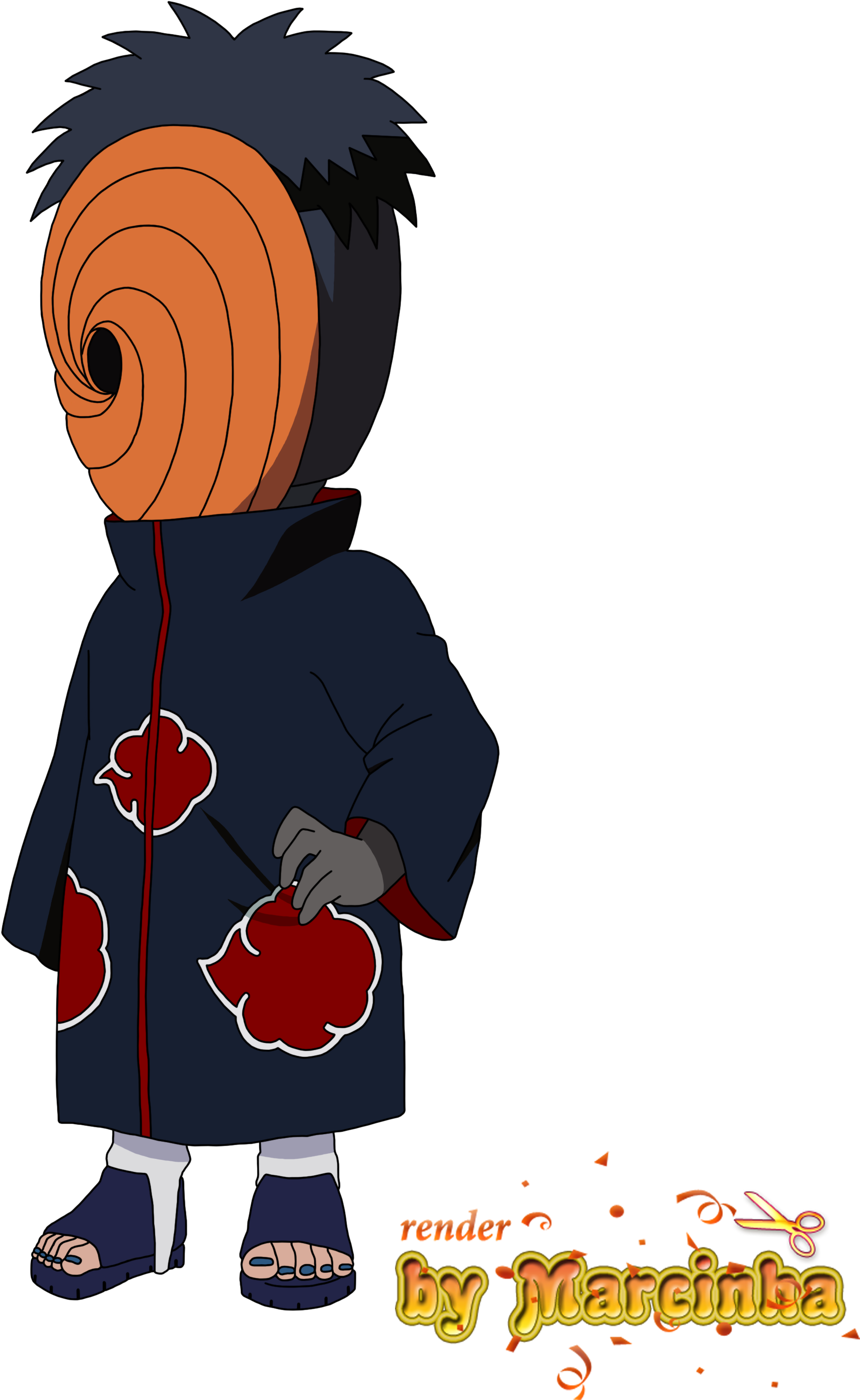 Chibi Tobi By Marcinha20 - Tobi Chibi (2500x3500)