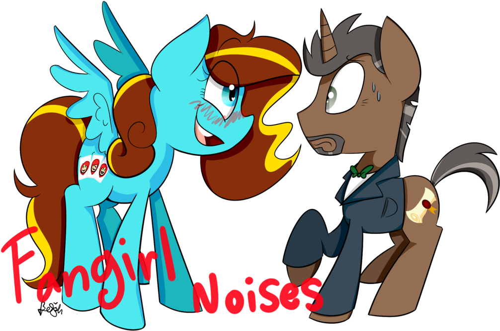 Fangirl Noises By Befishproductions - Cartoon (1024x692)
