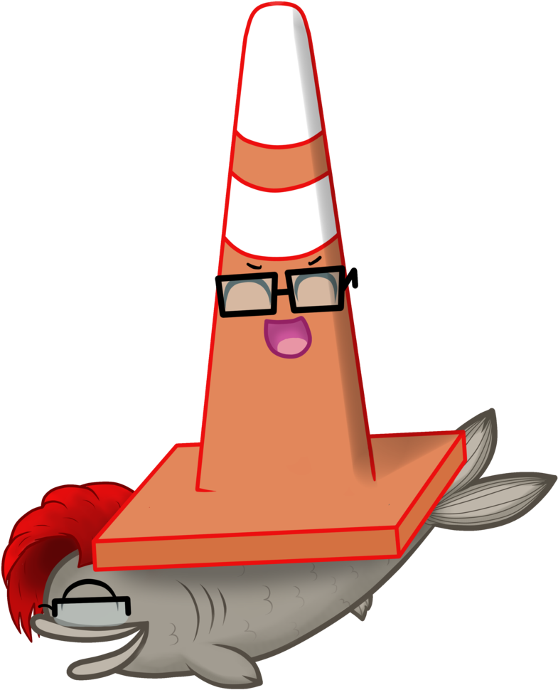 Fish-cone By Lucynyuelf - Markiplier Fish Cone (804x994)