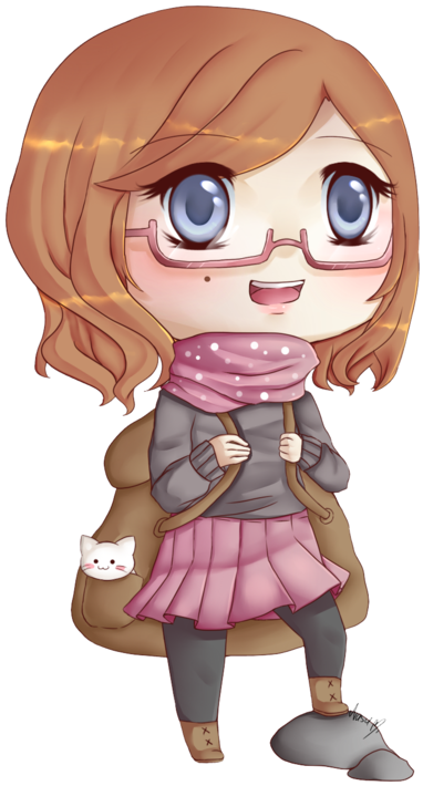 Traveler By Nasumilein - Chibi Anime Traveler (800x800)