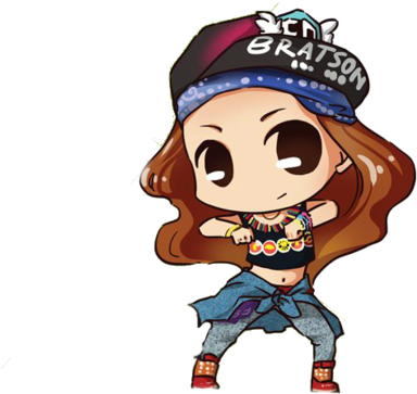 Snsd Taeyeon Chibi Png By Girlsgeneration9 - Fanart Snsd I Got A Boy (400x487)