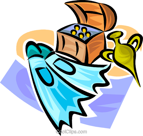Sunken Treasure Clipart 2 By Robert - Clip Art (480x459)