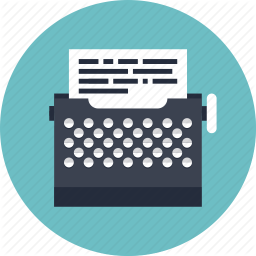 Typewriter Icons - Icon Typewriter (512x512)