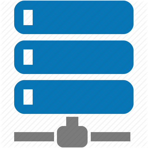 Data Center Server Flat Icon For Apps And Websites - Server Node Icon (512x512)