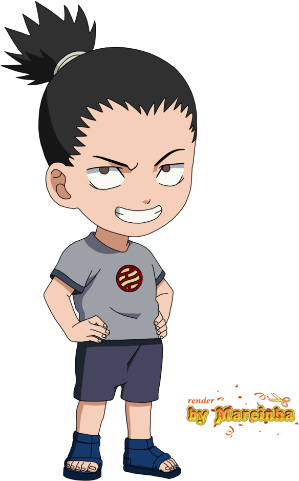 Render Chibi Shikamaru By Marcinha20 - Shikamaru Chibi (755x1057)