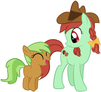 Candy Apple And Apple Crumble By Amethystgem - Drawing Of Apple Crumble (400x400)