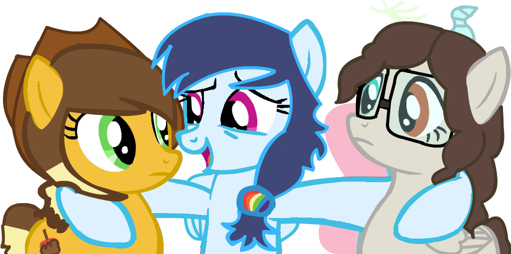 Candy Apple,skyfall Zapp,and Autumn By Tdimlpfan234 - Cartoon (1024x576)