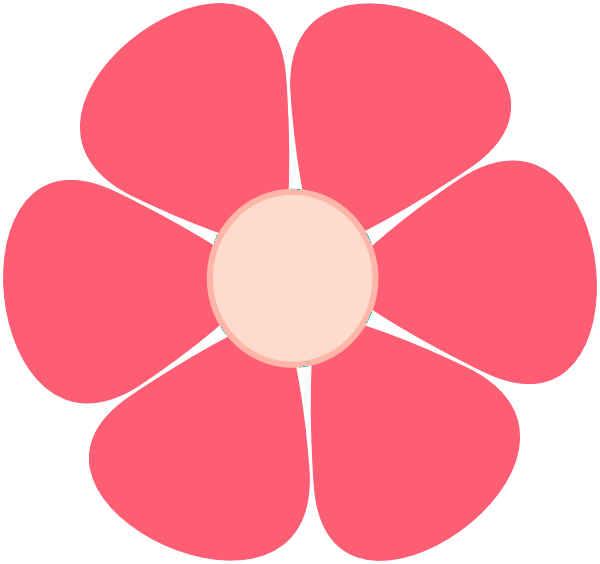 Flower Power Clipart (600x564)