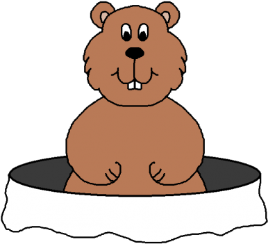Groundhog Cliparts - Clip Art Groundhog (400x367)