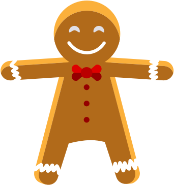 Christmas, Christmas, Decoration, Ornamentation, Gifts, - Gingerbread Man (512x512)