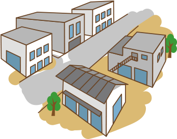 工業地域 - Cartoon (350x350)